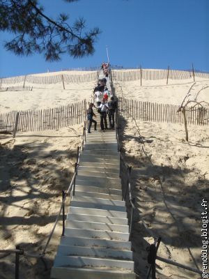 Escalier de la Dune de Pyla